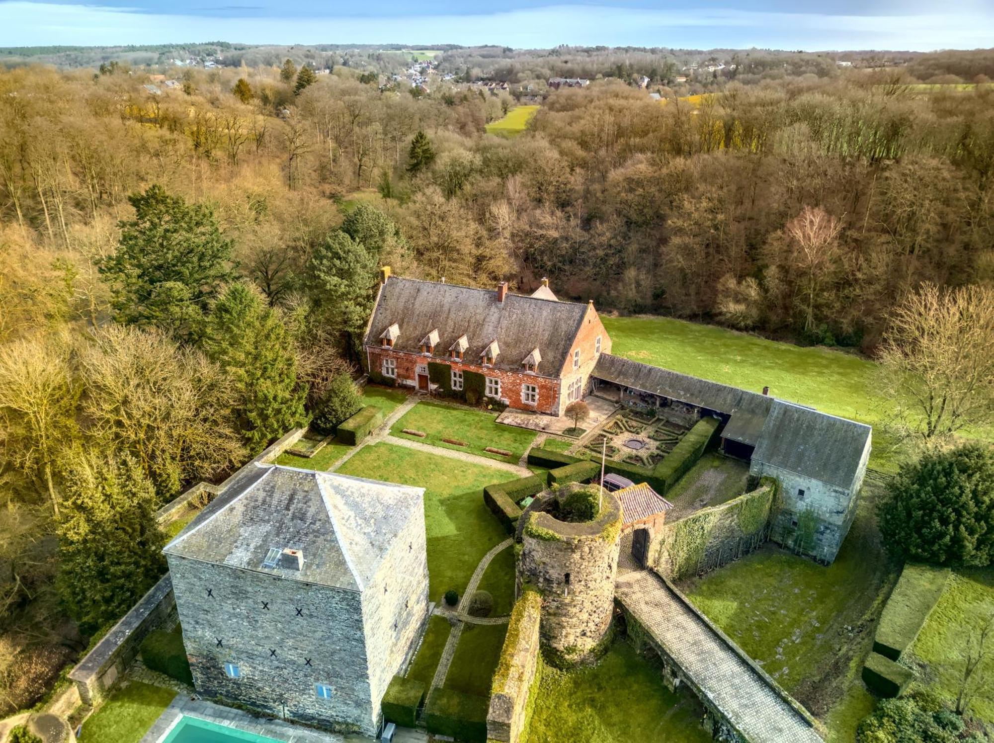 Le Gite Du Chateau - Domaine Des Trois Tilleuls Villers-la-Ville Exterior foto